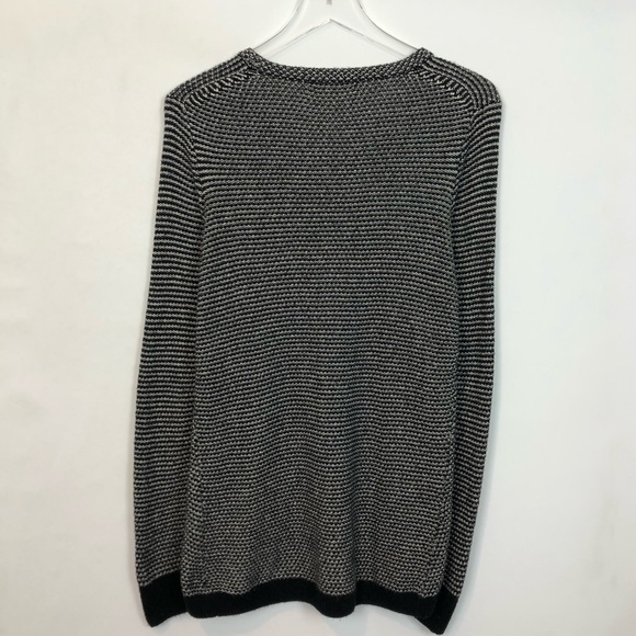 Madewell Riverside Crew Knit Sweater Dot Weave M - Picture 2 of 8
